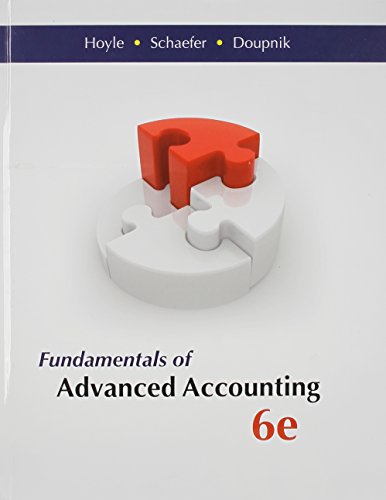 Beispielbild fr Fundamentals of Advanced Accounting + Connect Plus zum Verkauf von Irish Booksellers
