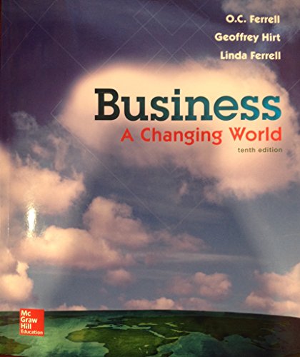 Imagen de archivo de Business: a Changing World a la venta por Better World Books
