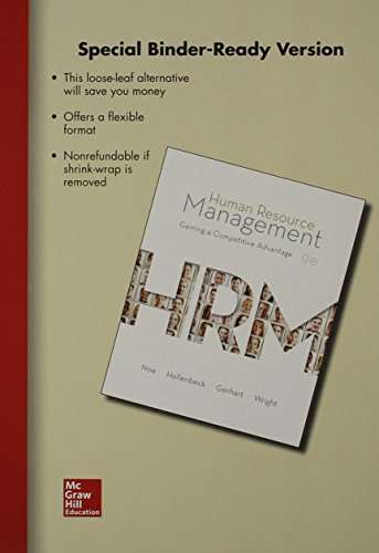 9781259181917: Human Resource Management + Connect Plus