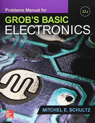 Imagen de archivo de Problems Manual for Use with Grob's Basic Electronics a la venta por Wizard Books