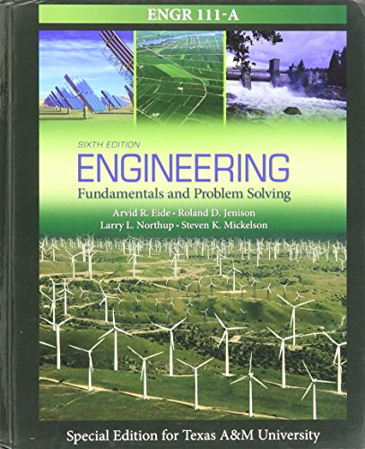 Stock image for Engineering Fundamentals & Problem Solving for sale by ThriftBooks-Dallas