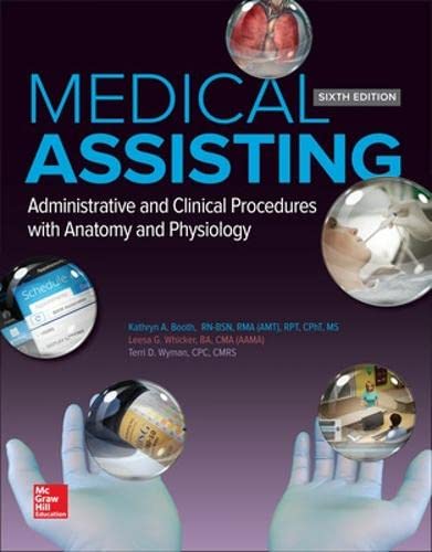Beispielbild fr Medical Assisting: Administrative and Clinical Procedures zum Verkauf von HPB-Red