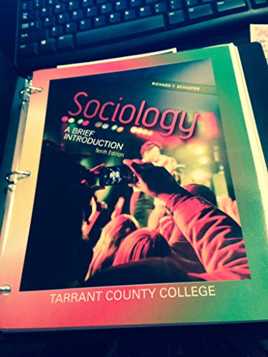 Beispielbild fr Sociology: A Brief Introduction Tarrant County College zum Verkauf von HPB-Red