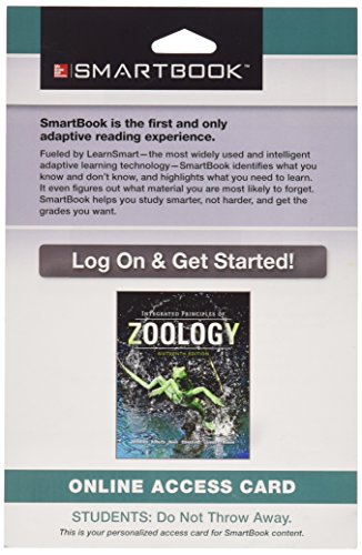 9781259206719: SmartBook Access Card for Integrated Principles of Zoology