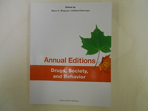 9781259223198: Annual Editions: Drugs, Society, and Behavior, 29/e