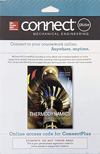 Imagen de archivo de Connect 2-Semester Access Card for Thermodynamics: An Engineering Approach a la venta por SecondSale