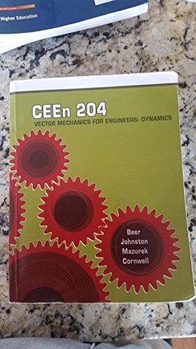 Stock image for CEEn 204 Vector Mechanics for Engineers: Dynamics 10th edition for sale by HPB-Red
