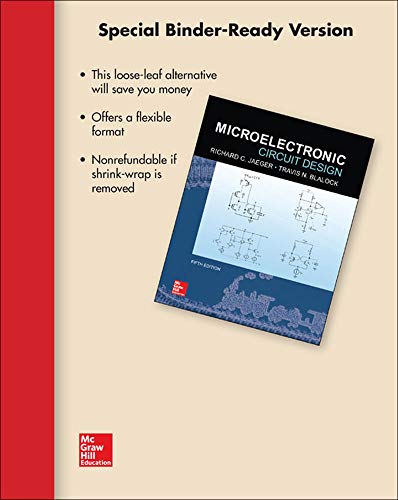 Stock image for Loose Leaf for Microelectronic Circuit Design for sale by Lucky's Textbooks