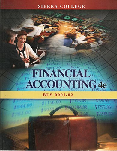 9781259240300: Financial Accounting 4e By John J. Wild