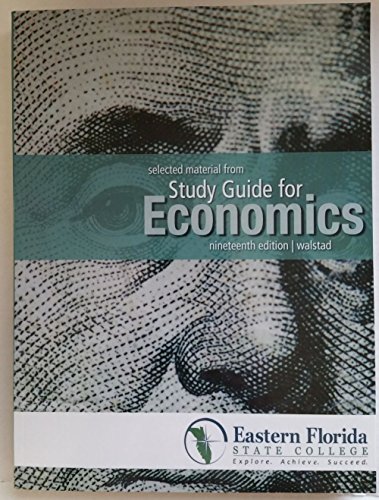 Imagen de archivo de Study Guide For Economics, Nineteenth Edition ; 9781259240959 ; 1259240959 a la venta por APlus Textbooks