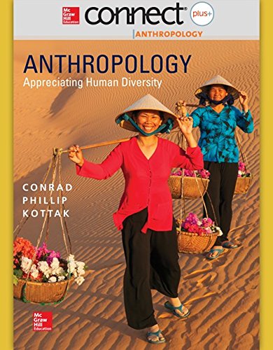 Beispielbild fr Connect Plus with LearnSmart Access Card for Anthropology: Appreciating Human Diversity 16e (NEW!!) zum Verkauf von BookHolders