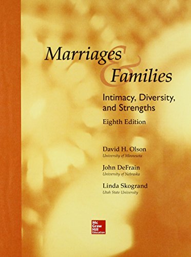 Imagen de archivo de LOOSELEAF FOR MARRIAGES AND FAMILIES: INTIMACY DIVERSITY & STRENGTHS a la venta por HPB-Red
