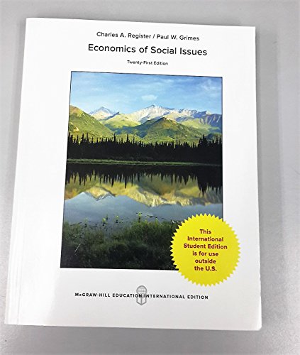 9781259251085: Economics of Social Issues (COLLEGE IE OVERRUNS)