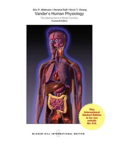 Beispielbild fr VANDER'S HUMAN PHYSIOLOGY: THE MECHANICS OF BODY FUNCION zum Verkauf von Basi6 International