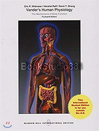 Stock image for VANDER'S HUMAN PHYSIOLOGY: THE MECHANICS OF BODY FUNCION for sale by Basi6 International