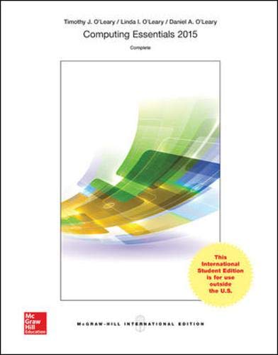 9781259251610: Computing Essentials 2015, Complete Edition (Int'l Ed)