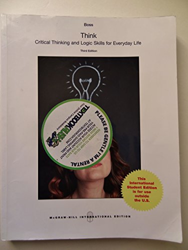 Stock image for Think (Int'l Ed) for sale by ThriftBooks-Atlanta