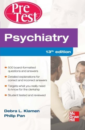 Stock image for PSYCHIATRY PRETEST SELF-ASSESSMENT AND REVIEW for sale by Basi6 International