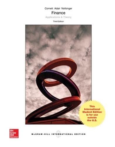 Stock image for Finance: Applications and Theory (Int'l Ed) for sale by WorldofBooks