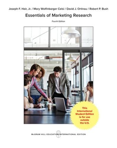 Imagen de archivo de ISE Essentials Of Marketing Research. 4th Edition a la venta por Harry Righton