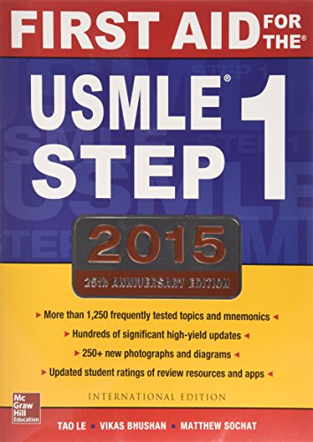 9781259252914: First Aid for the USMLE Step 1 2015