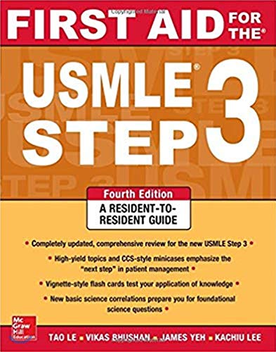 9781259253249: ISE FIRST AID USMLE STP 3