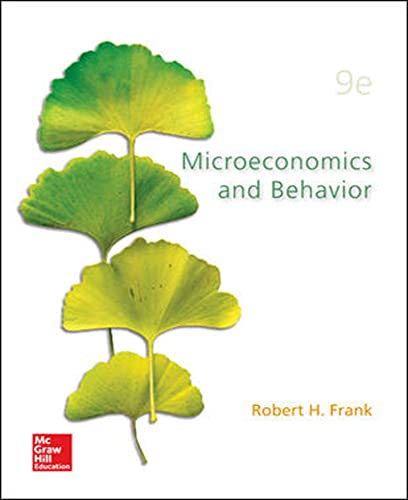 9781259253935: Microecomics and Behavior (Int'l Ed) (SIN COLECCION)