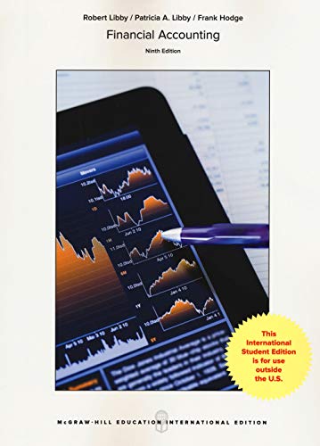 Beispielbild fr FINANCIAL ACCOUNTING 9E (COLLEGE IE OVERRUNS) zum Verkauf von WorldofBooks