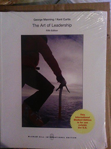 9781259254406: The Art of Leadership (Int'l Ed) (COLLEGE IE OVERRUNS)