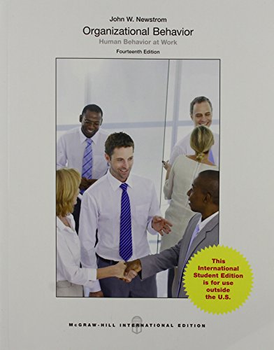9781259254420: Organizational Behavior: Human Behavior at Work (Int'l Ed)