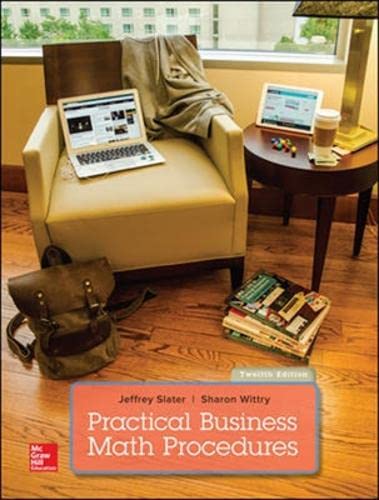 Beispielbild fr PRACTICAL BUSINESS MATH PROCEDURES WITH BUSINESS MATH HANDBOOK (COLLEGE IE OVERRUNS) zum Verkauf von Reuseabook