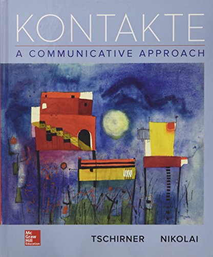 Beispielbild fr Kontakte A Communicative Approach zum Verkauf von BooksRun