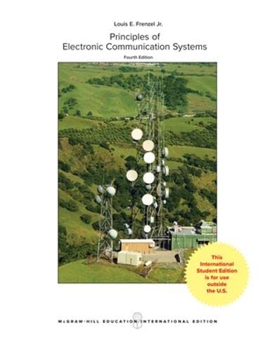 Stock image for Principles of Electronic Communication Systems for sale by Books Puddle