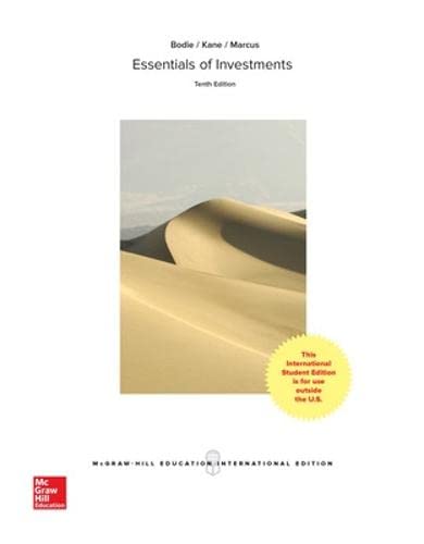 Stock image for Essentials of Investments (Tenth Edition: The McGraw-Hill/Irwin Series in Finance, Insurance, and Real Estate) for sale by Anybook.com