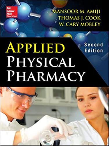 Stock image for APPLIED PHYSICAL PHARMACY for sale by Mispah books