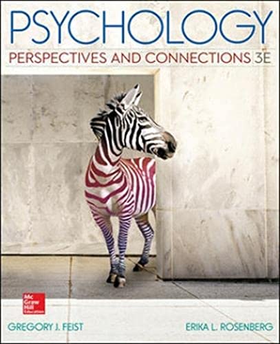 Beispielbild fr Psychology: Perspectives and Connections (Intl Ed) (COLLEGE IE OVERRUNS) zum Verkauf von Reuseabook