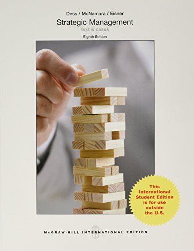 Imagen de archivo de Strategic Management: Creating Competitive Advantages a la venta por Phatpocket Limited