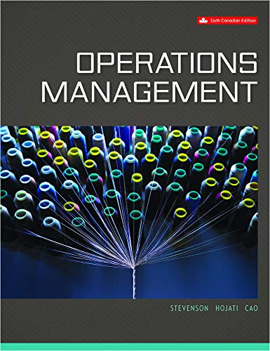 Stock image for OPERATIONS MANAGEMENT >CANADIAN< for sale by Better World Books