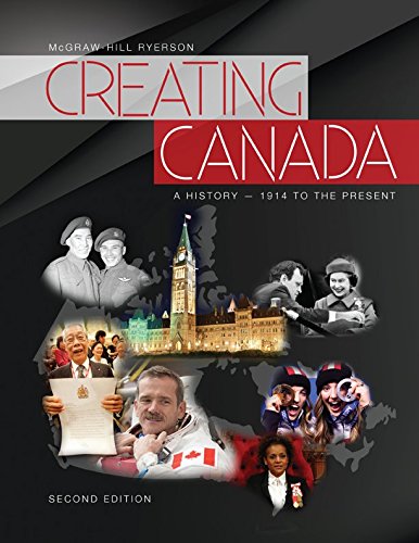 Imagen de archivo de Creating Canada a la venta por Zoom Books Company