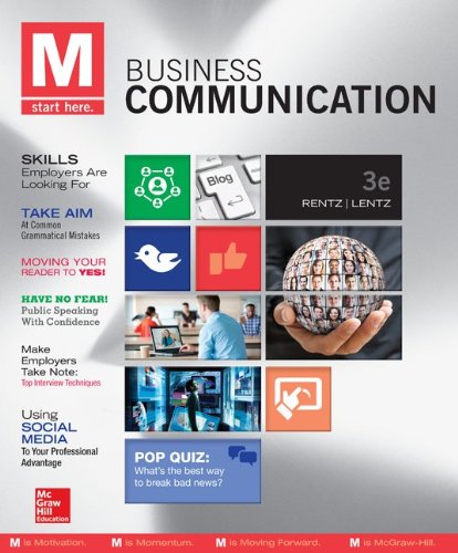 Stock image for M: Business Communication with Connect Plus for sale by GoldBooks