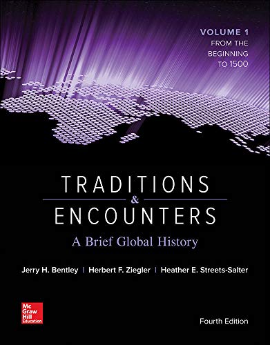 Beispielbild fr Traditions & Encounters: A Brief Global History Volume 1 zum Verkauf von HPB-Red