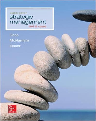 Beispielbild fr Strategic Management: Text and Cases zum Verkauf von BooksRun