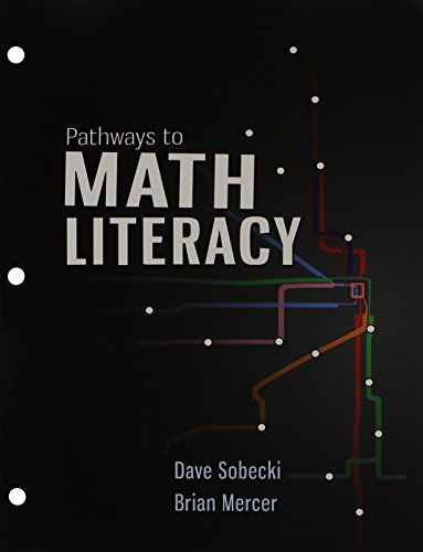 9781259278723: Pathways to Math Literacy with 18 Week ALEKS Access Card