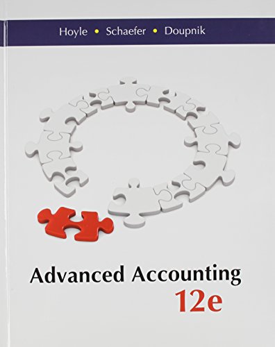9781259283567: Advanced Accounting with Connect Access Card