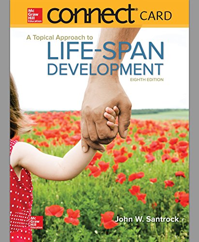 Imagen de archivo de Connect Access Card for A Topical Approach to Lifespan Development a la venta por Bulrushed Books