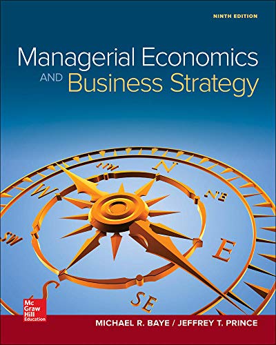 Imagen de archivo de Managerial Economics & Business Strategy (Mcgraw-hill Series Economics) a la venta por HPB-Red