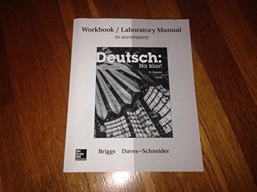 Stock image for Workbook/Lab Manual for Deutsch: Na klar! for sale by SecondSale