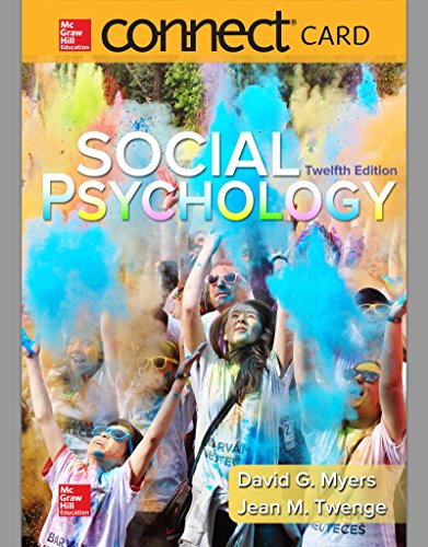 Stock image for Connect Access Card for Social Psychology for sale by GF Books, Inc.