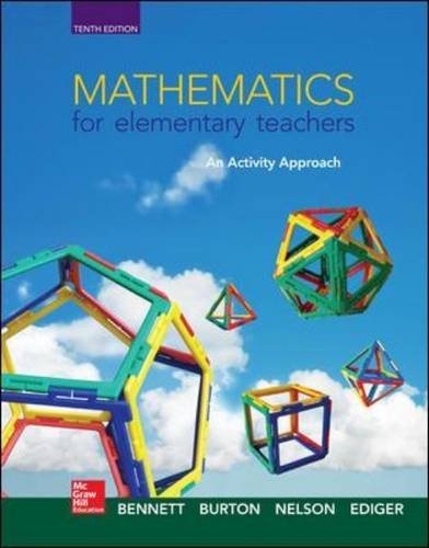 Beispielbild fr Mathematics for Elementary Teachers: An Activity Approach zum Verkauf von BooksRun