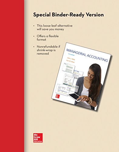 9781259299551: Loose-Leaf for Managerial Accounting